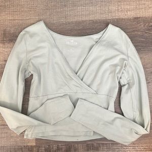 Long sleeve Hollister Baby Tee